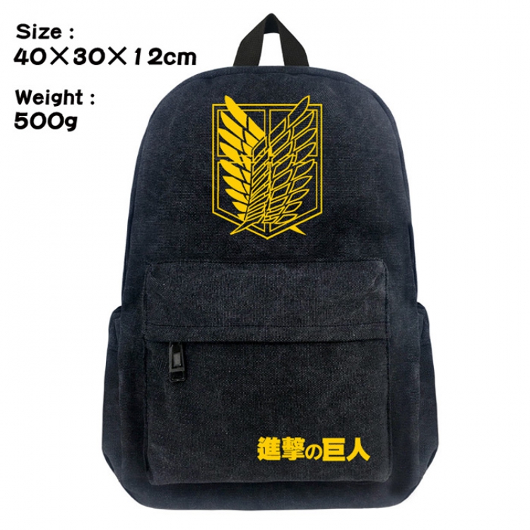 Canvas Bag Shingeki no Kyojin Backpack