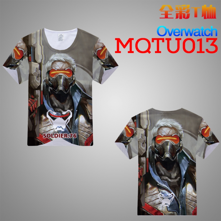 T-shirt Overwatch MQTU013 Double-sided M L XL XXL XXXL