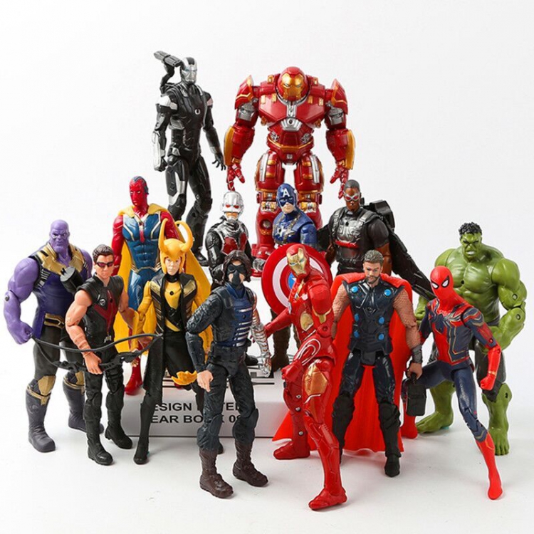 Figure The avengers allianc price for 14 pcs a set without boxes