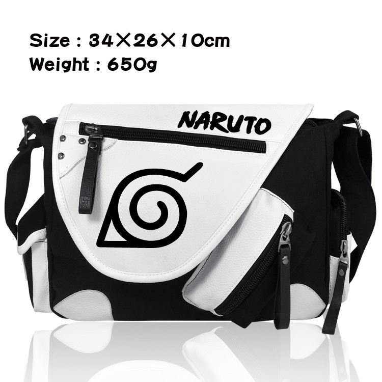 Handbag Naruto PU and Canvas Bag