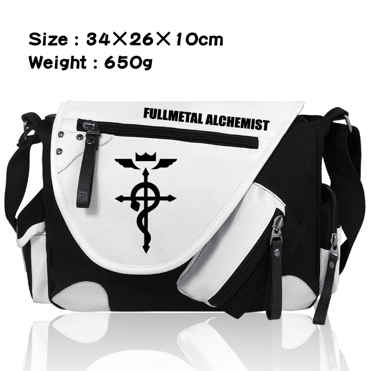 Handbag Fullmetal Alchemist PU and canvas Bag