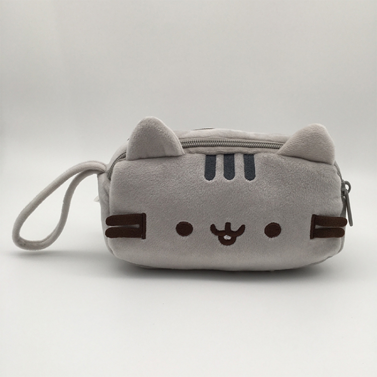 Bag Plush Pusheen Cosmetic bag 21x13cm price for 5 pcs