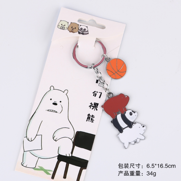 Key Chain We Bare Bears price for 3 pcs a set 34G