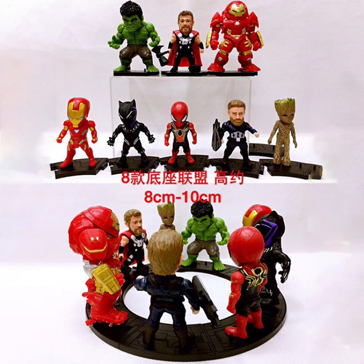 Figure The avengers allianc price for 8 pcs a set