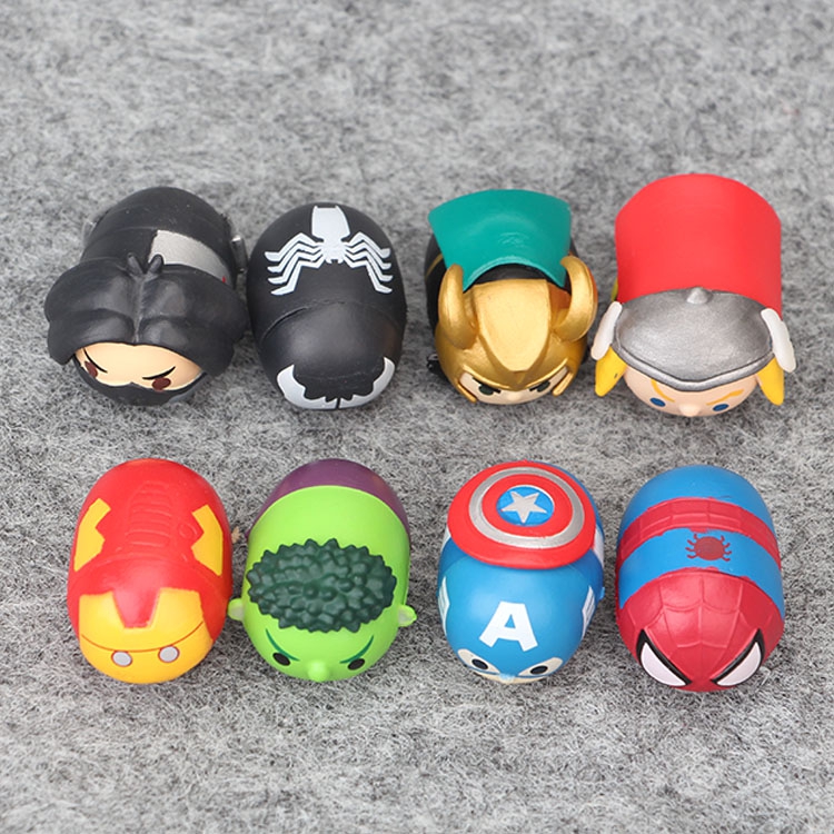 The avengers allianc price for 8 pcs a set 2.5CM 200G