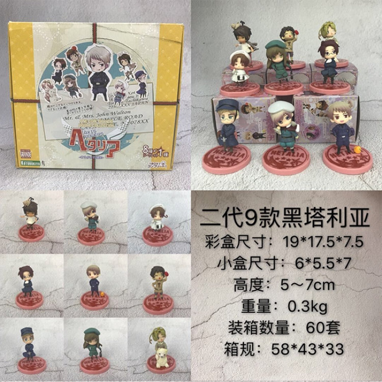 Figure Hetalia price for 9 pcs a set 6CM