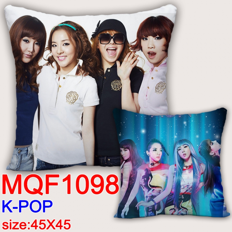 Cushion K-POP Double-sided 45X45CM  MQF1098