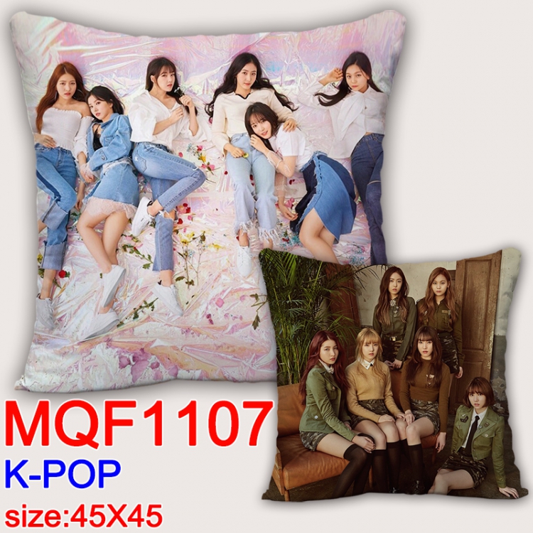 Cushion K-POP Double-sided 45X45CM  MQF1107