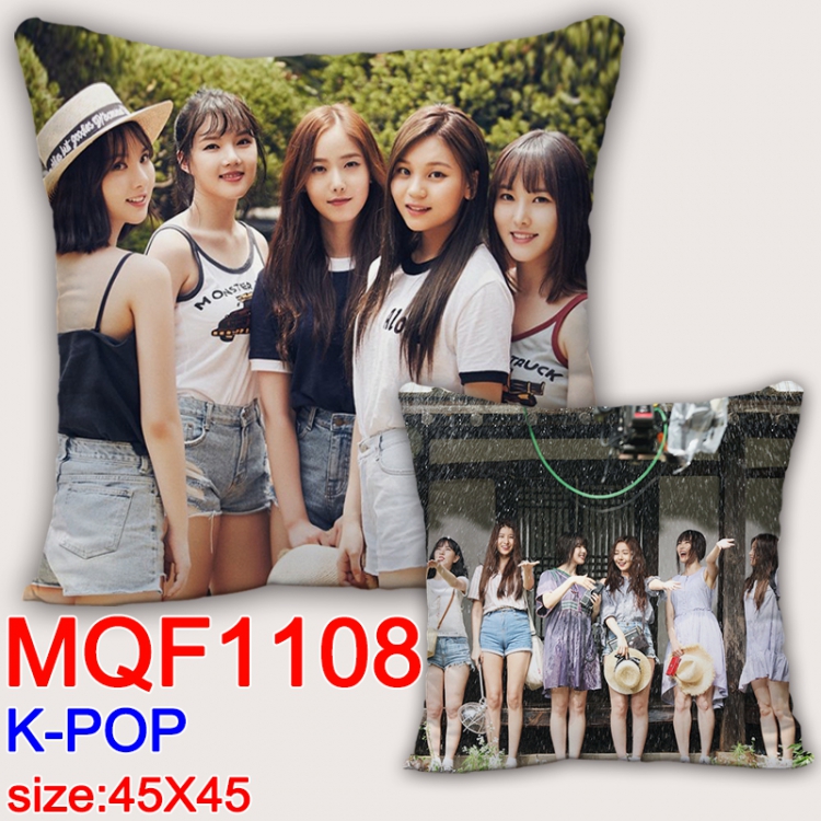 Cushion K-POP Double-sided 45X45CM  MQF1108