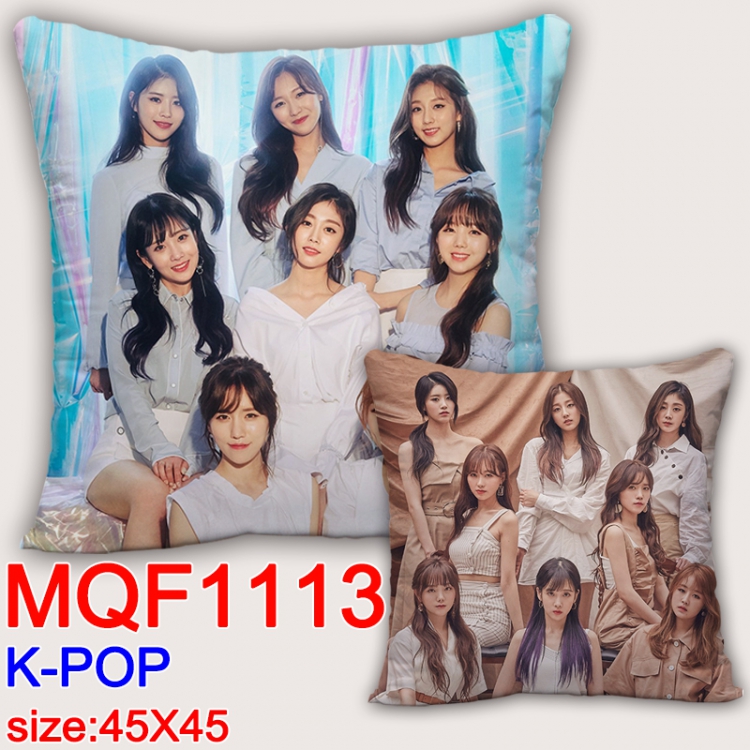 Cushion K-POP Double-sided 45X45CM  MQF1113
