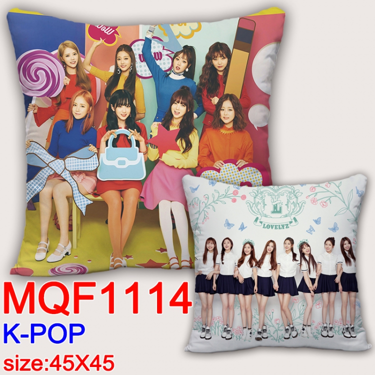 Cushion K-POP Double-sided 45X45CM  MQF1114