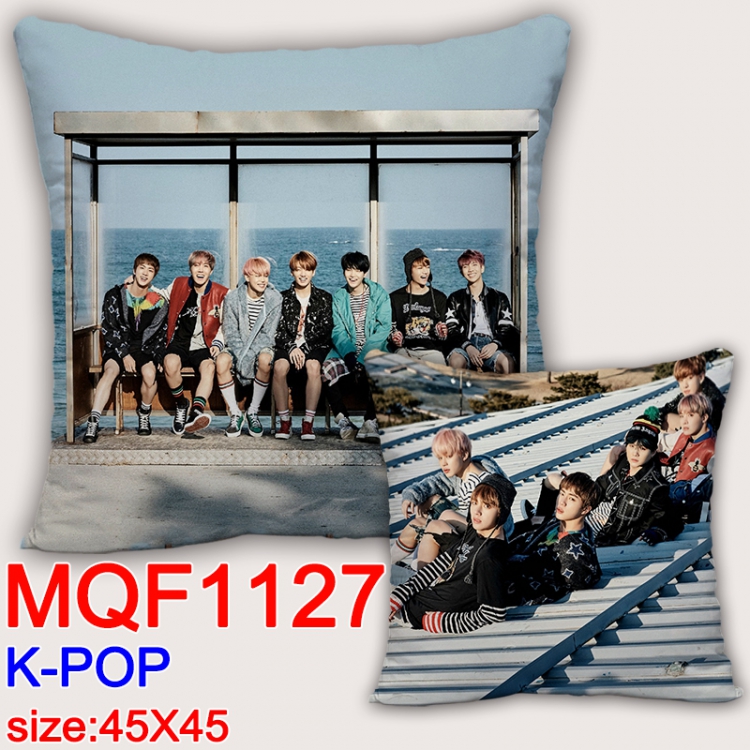 Cushion K-POP Double-sided 45X45CM  MQF1127