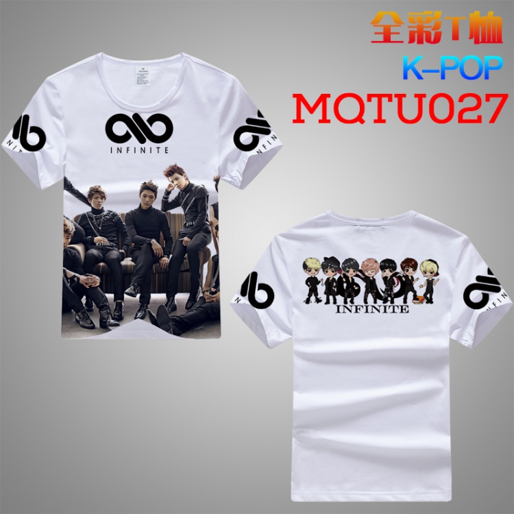 T-shirt K-POP Double-sided M L XL XXL XXXL MQTU027