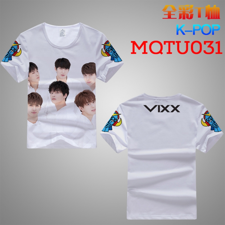 T-shirt K-POP Double-sided M L XL XXL XXXL MQTU031