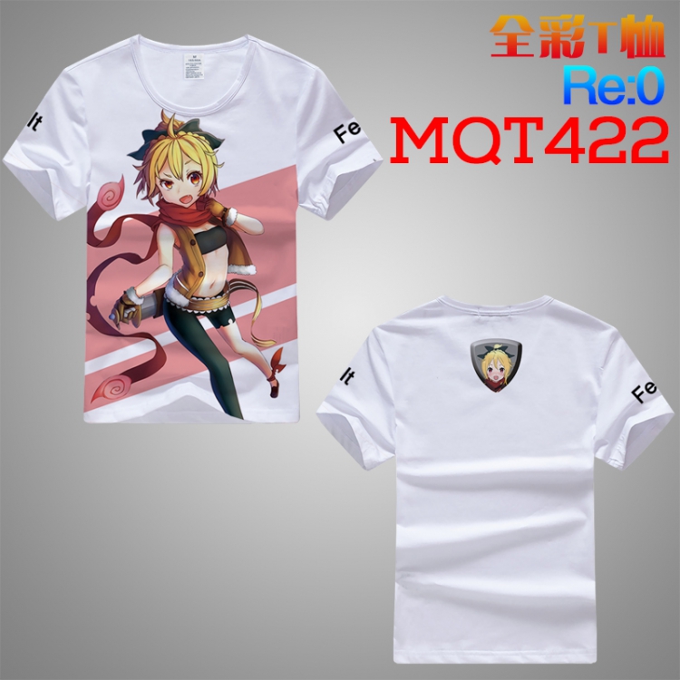 Re:Zero kara Hajimeru Isekai Seikatsu Double-sided M L XL XXL XXXL MQTU023