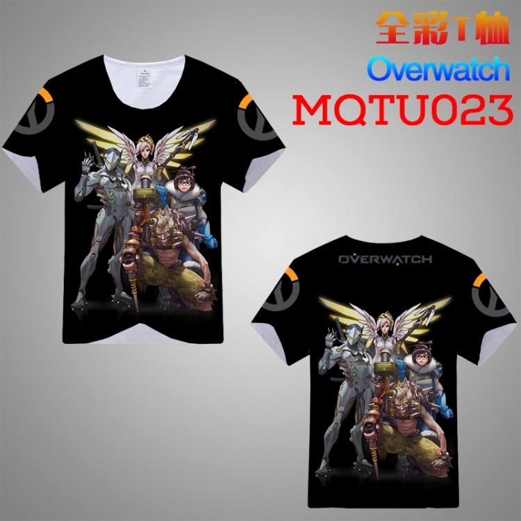 T-shirt Overwatch Double-sided M L XL XXL XXXL MQTU023