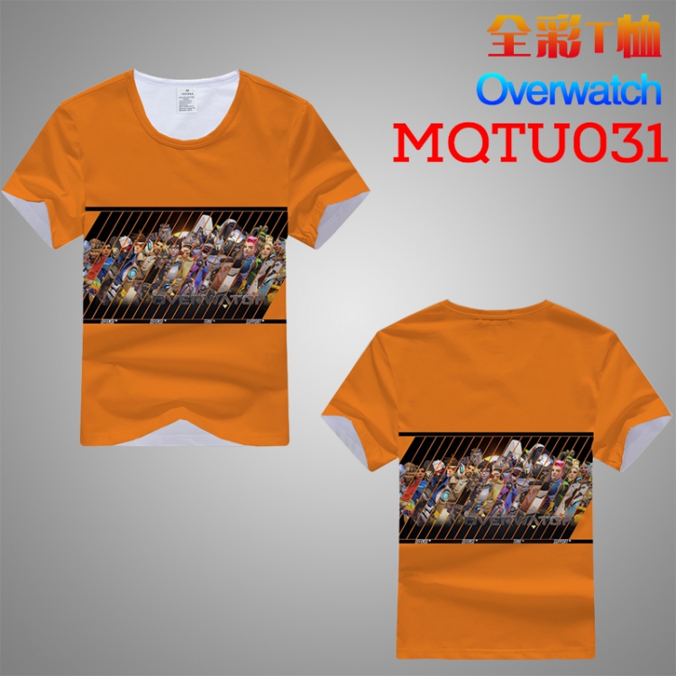 T-shirt Overwatch Double-sided M L XL XXL XXXL MQTU031