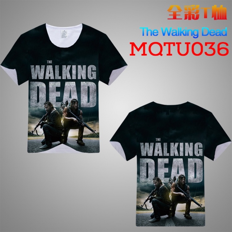 T-shirt The Walking Dead Double-sided M L XL XXL XXXL MQTU036