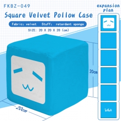 FKBZ049-bilibili Square Cushio...