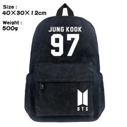 Canvas Bag BTS JUNG KOOK  Back...