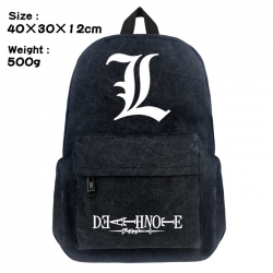 Canvas Bag Death note Backpack