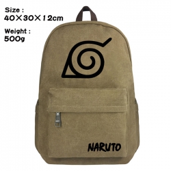 Canvas Bag Naruto Backpack