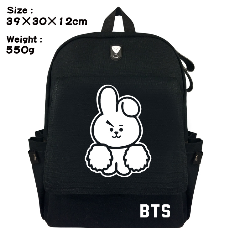 Canvas Bag BTS Backback