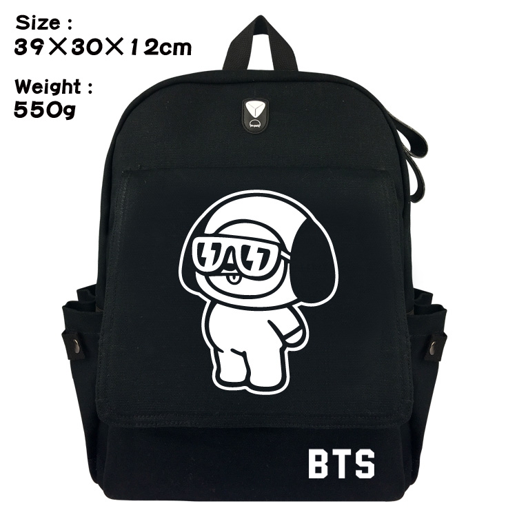 Canvas Bag BTS Backback