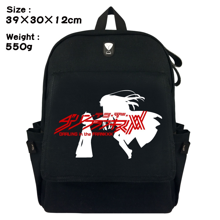 Canvas Bag Darling in the Franxx Backback