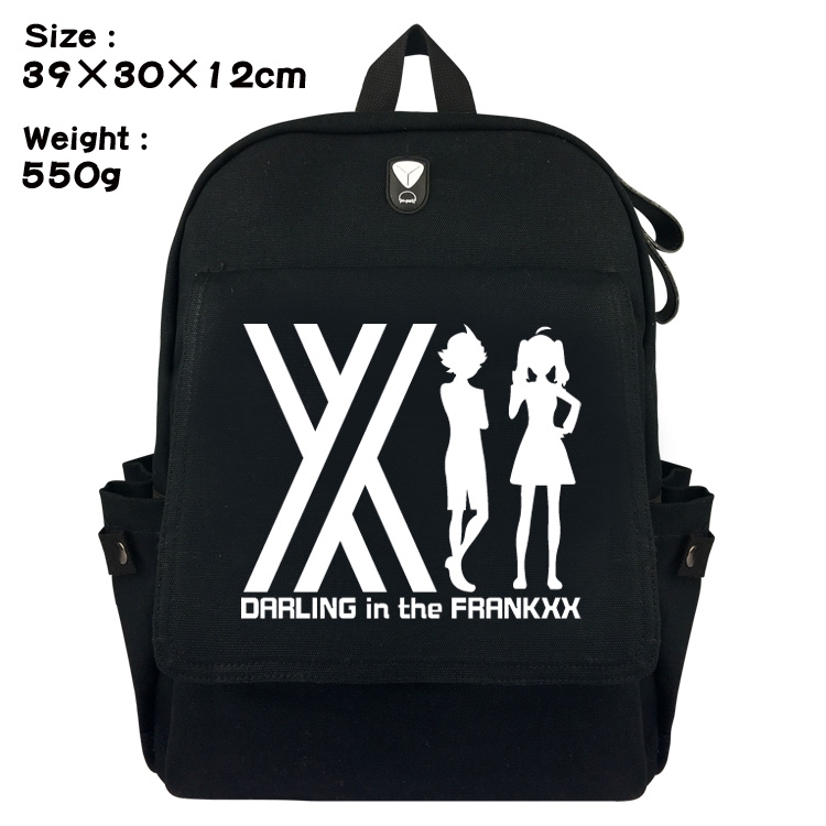 Canvas Bag Darling in the Franxx Backback