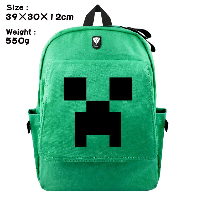 Canvas Bag Minecraft Backback