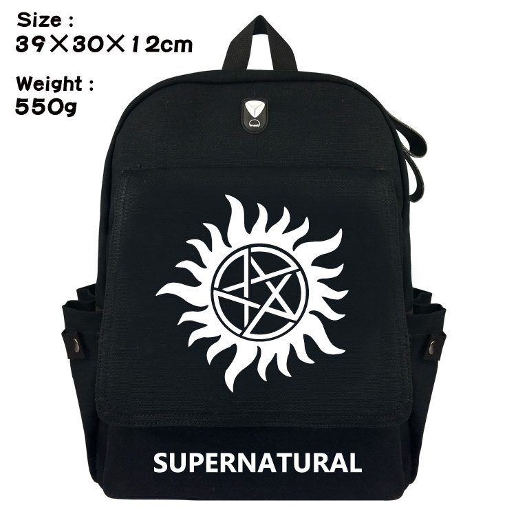 Bag Supernatural Canvas Backpack