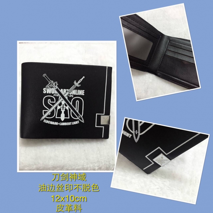 Wallet Sword Art Online  Leather Wallet