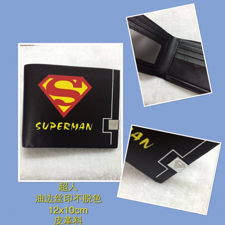 Wallet The avengers allianc Super-Man Leather Wallet