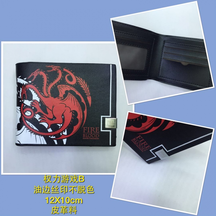 Wallet Game of Thrones Leather Wallet