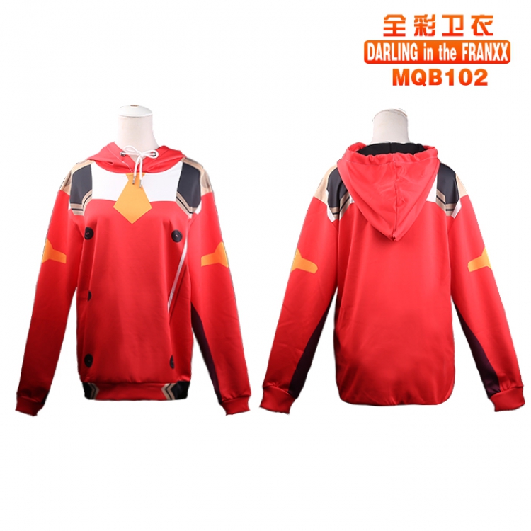 Sweater DARLING in the FRANXX MQB102 Without pocket M-L-XL-XXL-XXXL