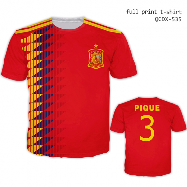 T-shirt FIFA World Cup Spain S M L XL XXL