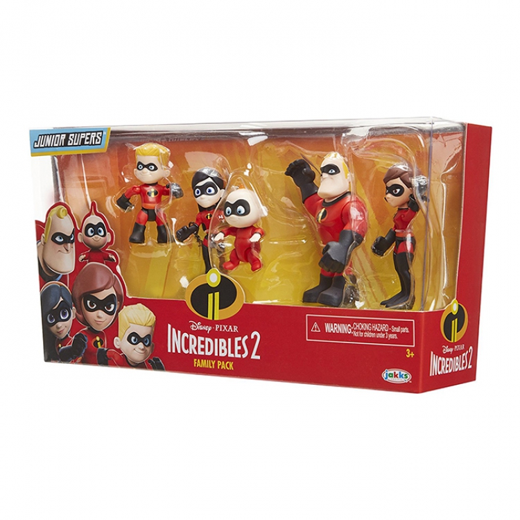 The Incredibles Figure Price For 5 Pcs A Set 4-6cm
