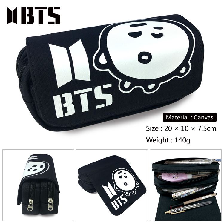 Canvas Pencil Bag  BTS