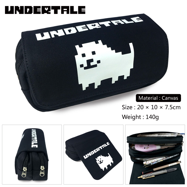 Canvas Pencil Bag Undertale