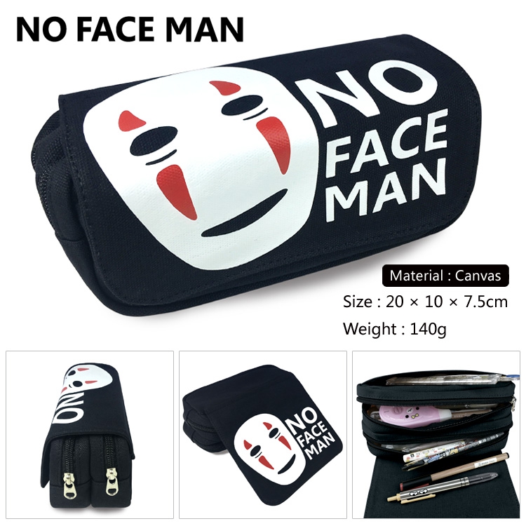 Canvas Pencil Bag TOTORO No Face Man Pencil Bag