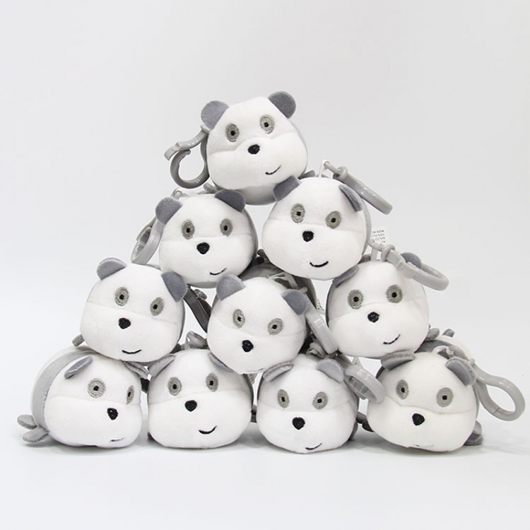 We Bare Bears Gray Plush 10CM 30G Price For 10 Pcs