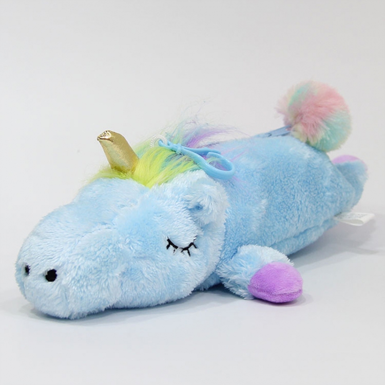 Pencil Bag Unicorn Blue 30CM80g