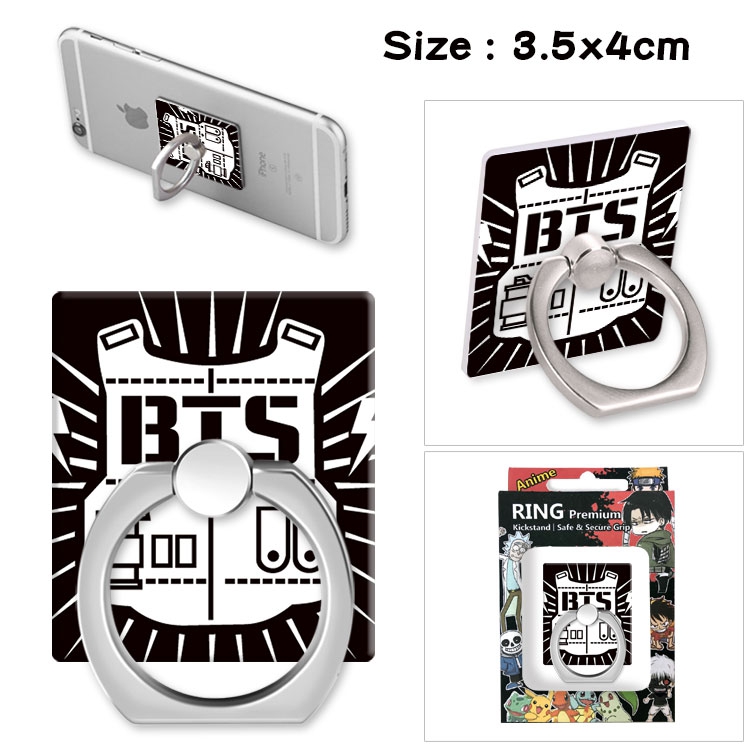 BTS Ring holder for mobile phone