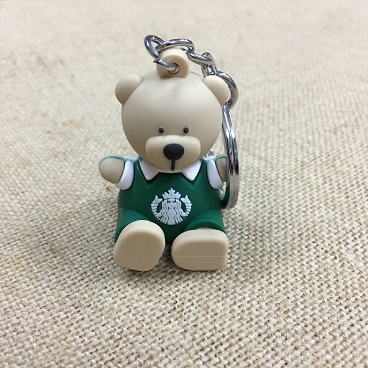 Key Chain Teddy bear Ring holder for mobile phone