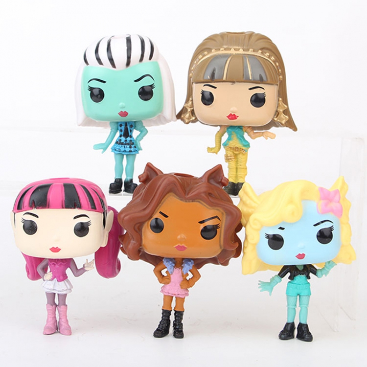 Figure Monster High price for 5 pcs a set without boxes 9CM 240G