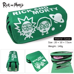 Canvas Pencil Bag Rick and Mor...