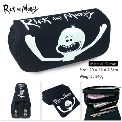 Canvas Pencil Bag Rick and Mor...