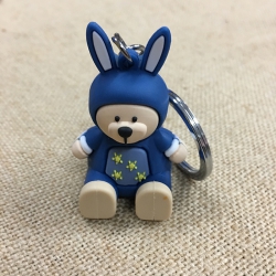 Key Chain Rabbit coat bear Rin...
