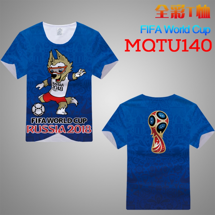 T-Shirt FIFA World Cup MQTU140 Double-sided M L XL XXL XXXL